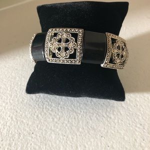 Bracelet Silver & Black